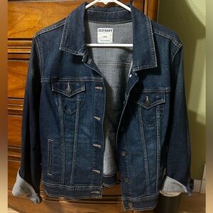 Old Navy Women's Classic Dark Indigo Jean Jacket